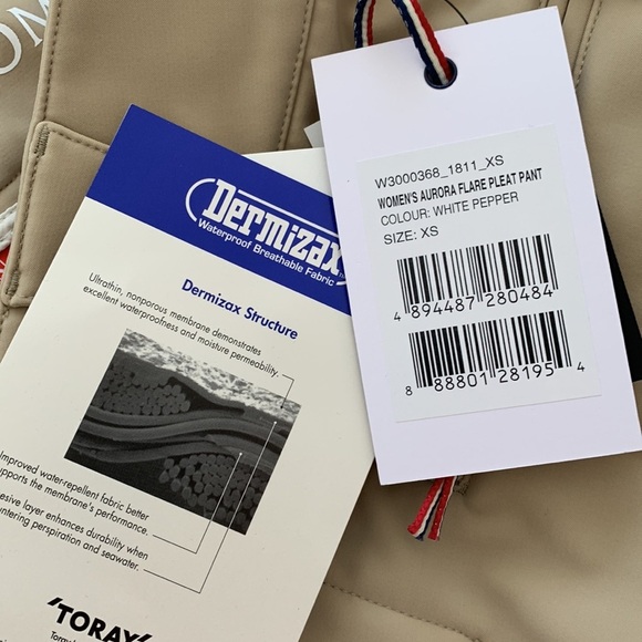 NWT Perfect moment Aurora flared ski pants in beige - Picture 15 of 16